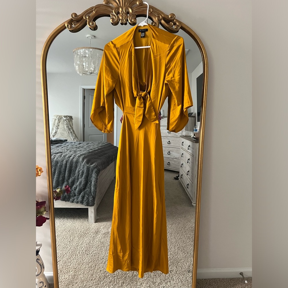 Express satin dress
